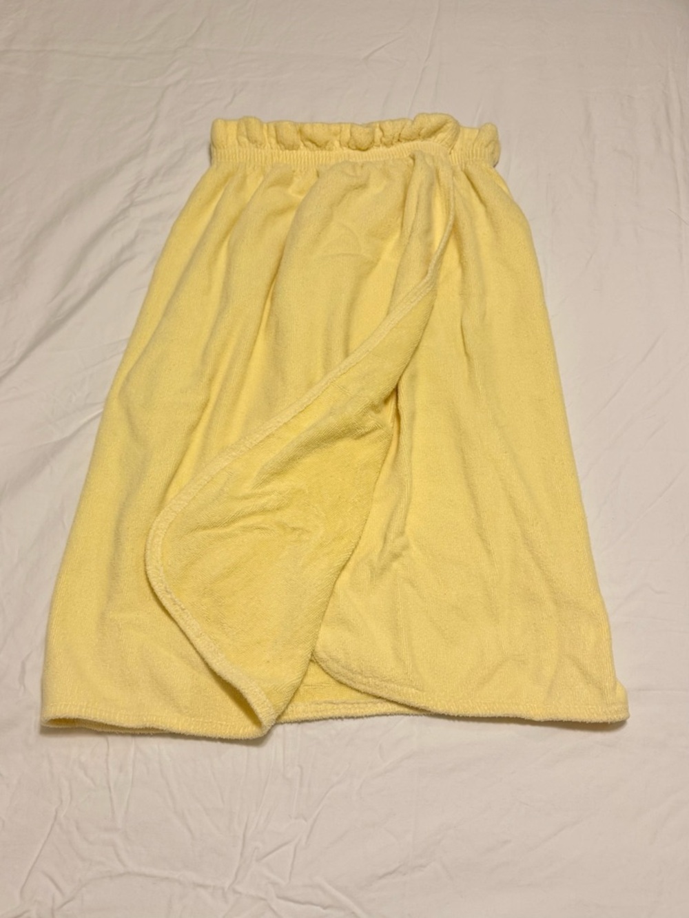 Terry Body Wrap Towel | Yellow
